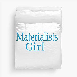 Materialist Girl T-shirt Duvet Cover