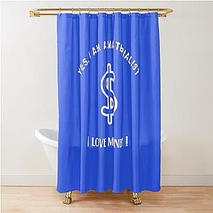 For materialists who love money showers curtain