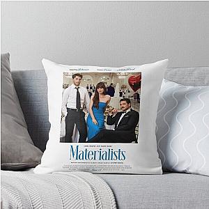 Materialist Movie Poster Throw Pillow