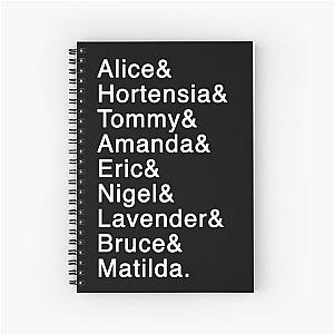 Matilda the Musical - Names Spiral Notebook