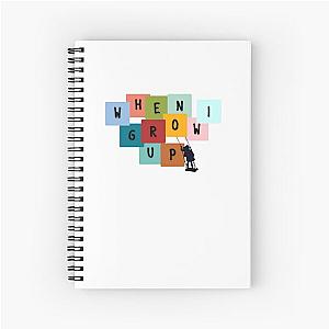 Matilda When I Grow Up  Spiral Notebook