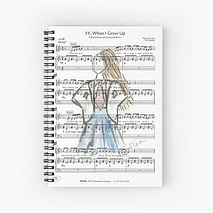 Matilda - When I Grow Up Spiral Notebook