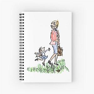 Miss Honey and Matilda Spiral Notebook