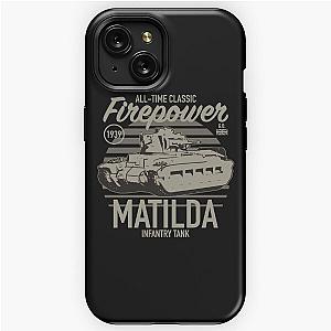 WW2 Matilda Tank iPhone Tough Case