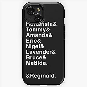 Matilda the Musical - Names & Reginald iPhone Tough Case