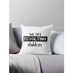 We Are Revolting Children- Matilda on Broadway Throw Pillow