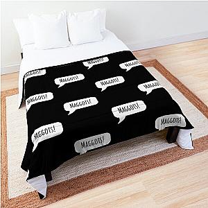 Miss Trunchbull Maggots! Matilda Quote  Comforter