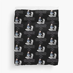 Matilda Young Minds Quote Duvet Cover