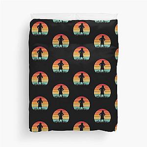 Vintage Strong Stance Sunset Matilda Duvet Cover