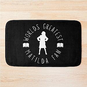 World's Greatest Matilda Fan Bath Mat