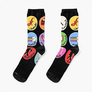 Matilda Characters Pop Art Socks