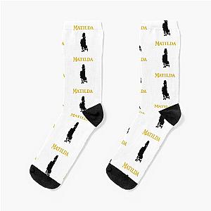 Matilda books cart love books Matilda movie Socks