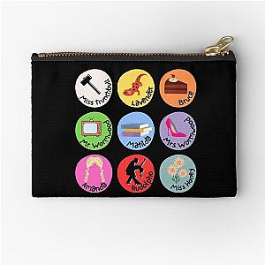 Matilda Characters Pop Art Zipper Pouch