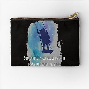 Somewhere Inside All of Us Is The Power To Change The World - Matilda Zipper Pouch