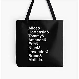 Matilda the Musical - Names All Over Print Tote Bag