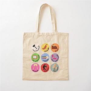 Matilda Characters Pop Art Cotton Tote Bag