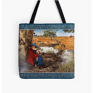 Waltzing Matilda. The Words We Sing. Sam the Sheepdog All Over Print Tote Bag