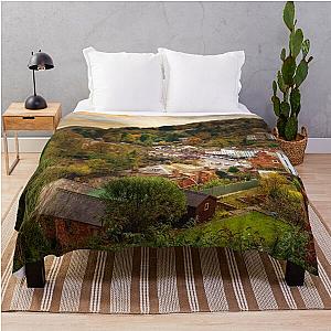 Matlock Bath View Throw Blanket
