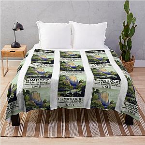 The Matlocks retro throw blanket
