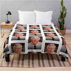Ben Matlock Retro 80s Sitcom Throw Blanket