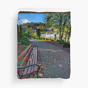 Lovers Walk Matlock Bath Duvet Cover