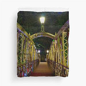 Jubilee Bridge Matlock Bath Duvet Cover