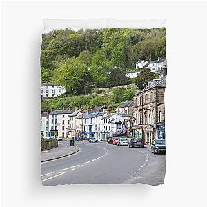 Matlock Bath Village, Peak District, Derbyshire, England Duvet