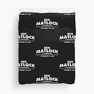 Matlock Ben Matlock Andy Griffith Duvet Cover