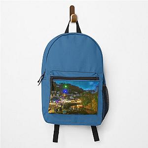 Matlock Bath at Night Back Pack