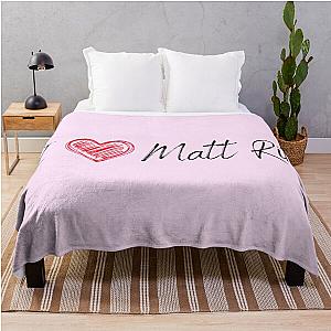 I love Matt Rife Throw Blanket
