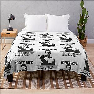 Matt Rife Problematic World Tour Throw Blanket