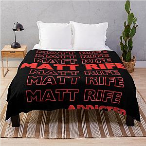 Matt Rife Addicted Throw Blanket