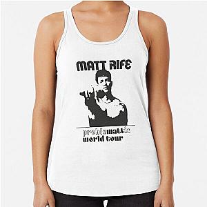 Matt Rife Problematic World Tour Racerback Tank Top