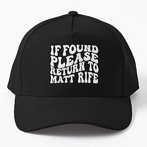 Matt Rife, Matt Rife Tour, Matt Rife Official, Matt Rife Comedian Baseball Cap