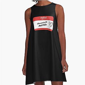 Obsessed Matt Rife A-line Dress