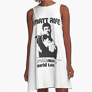 Matt Rife Problematic World Tour A Line Dress