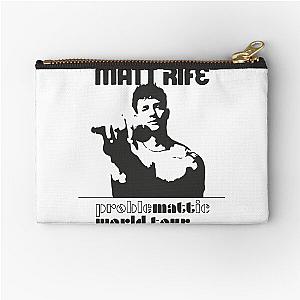 Matt Rife Problematic World Tour Zipper Pouch