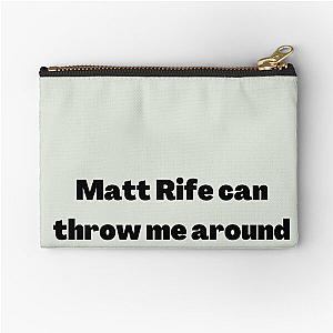 Matt Rife can throw a Zipper Pouch