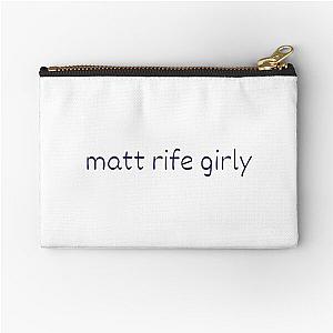 Matt Rife Girly Zipper Pouch
