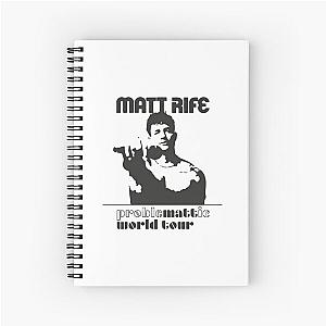 Matt Rife?Problematic World Tour Spiral Notebook