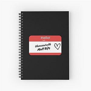 Obsessed Matt Rife Notebook