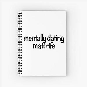Mentally dating Matt Rife Notebook