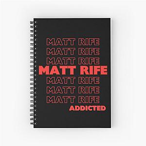 Matt Rife Addicted Notebook
