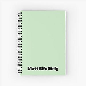Matt Rife Spiral Notebook