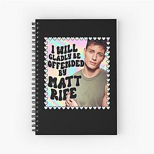 Funny Women Gift Comedy Offended Humor Skit Spiral Notebook