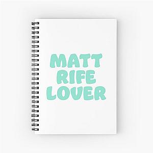 Matt Rife Lover Notebook