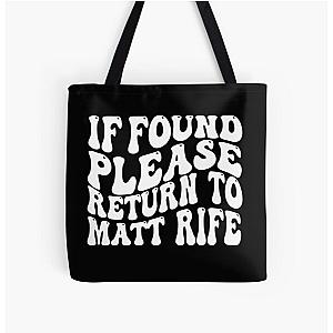 Matt Rife Tickets All Over Print Tote Bag