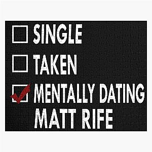 Mentally Dating Matt Rife Jigsaw Puzzle