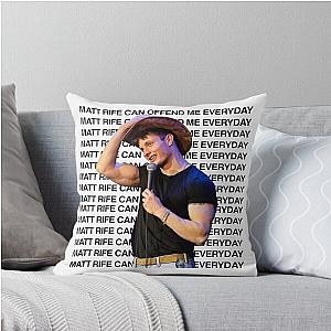 Matt Rife Tickets Matt Rife Age Matt Rife Tour Matt Rife Official Matt Rife Comedian Throw Pillow