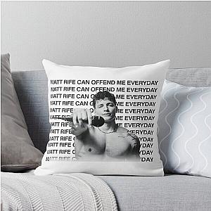 Matt Rife Tickets Matt Rife Age Matt Rife Tour Matt Rife Official Matt Rife Comedian Throw Pillow